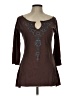 lucy Brown 3/4 Sleeve T-Shirt Size 10 - photo 1