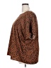 Emery Rose Polka Dots Brown 3/4 Sleeve T-Shirt Size 5X - photo 5