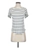 Moa Moa Stripes Silver Short Sleeve T-Shirt Size S - photo 1