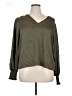 Express 100% Polyester Green Long Sleeve T-Shirt Size XL - photo 1
