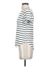 Moa Moa Stripes Silver Short Sleeve T-Shirt Size S - photo 5