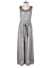 Meadow Rue Chevron-herringbone Gray Jumpsuit Size XS - photo 1