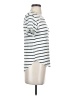 Moa Moa Stripes Silver Short Sleeve T-Shirt Size S - photo 4