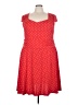 Retrolicious Polka Dots Red Casual Dress Size 4X - photo 1