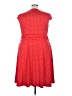 Retrolicious Polka Dots Red Casual Dress Size 4X - photo 2