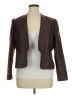 Nine West Stripes Brown Blazer Size 14 - photo 1