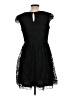 Xhilaration 100% Polyester Black Cocktail Dress Size L - photo 2
