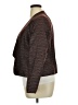 Nine West Stripes Brown Blazer Size 14 - photo 5
