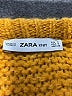 Zara Solid Yellow Pullover Sweater Size S - photo 7