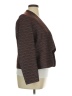 Nine West Stripes Brown Blazer Size 14 - photo 4