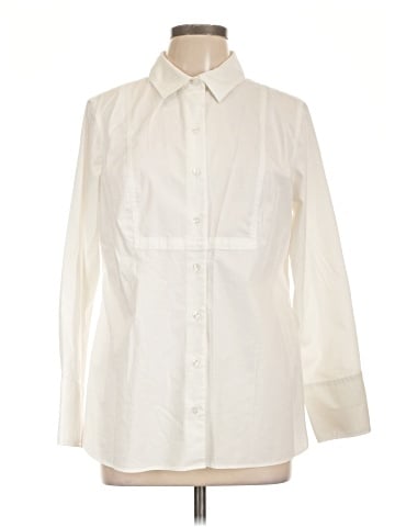 Christopher & Banks Long Sleeve Button-Down Shirt (view 1)