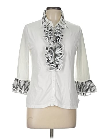 Anne Fontaine 3/4 Sleeve Blouse (view 1)