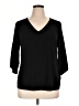 MICHAEL Michael Kors Black 3/4 Sleeve Top Size 1X - photo 1
