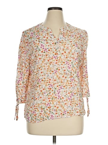 Jones & Co 3/4 Sleeve Blouse (view 1)