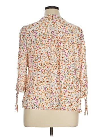 Jones & Co 3/4 Sleeve Blouse (view 2)