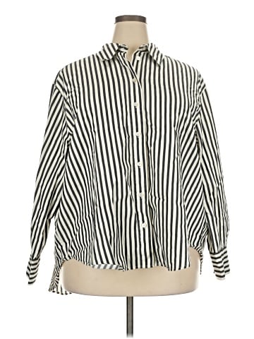 Lane Bryant Long Sleeve Blouse (view 1)