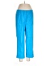 Insight Solid Blue Casual Pants Size 10 - photo 1