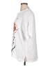 Jess & Jane Graphic White 3/4 Sleeve Blouse Size XL - photo 5
