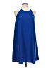 Charming Charlie 100% Polyester Solid Blue Casual Dress Size M - photo 1