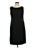 Studio 1 Solid Black Casual Dress Size 10 - photo 1