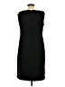 Studio 1 Solid Black Casual Dress Size 10 - photo 2