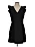 French Connection 100% Polyester Solid Black Cocktail Dress Size 12 - photo 1