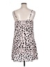 Miracle 100% Polyester Animal Print Ivory Casual Dress Size 14 - photo 2