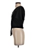 Blue Rain Black Short Sleeve Top Size XXS - photo 5