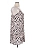 Miracle 100% Polyester Animal Print Ivory Casual Dress Size 14 - photo 4