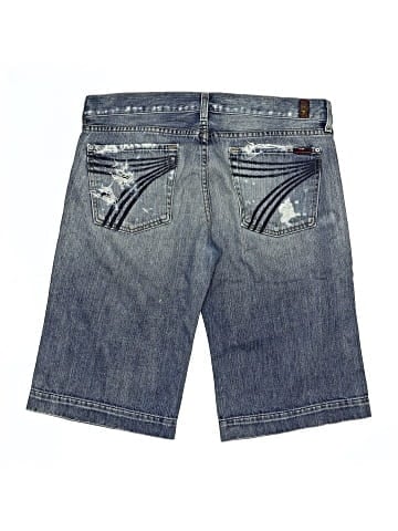 7 For All Mankind Denim Shorts (view 2)