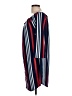 No Comment Stripes Blue Casual Dress Size L - photo 5