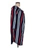 No Comment Stripes Blue Casual Dress Size L - photo 4