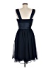 Bill Levkoff 100% Polyester Blue Cocktail Dress Size 8 - photo 2