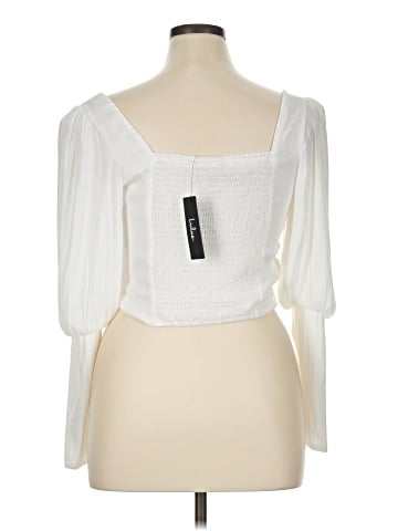 Lulus 3/4 Sleeve Blouse (view 2)