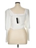 Lulus 100% Polyester Ivory 3/4 Sleeve Blouse Size XL - photo 2