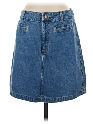 Moda International Denim Skirt (view 1)