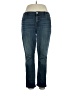 Simply Vera Vera Wang Argyle Blue Jeans Size 16 - photo 1