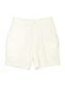 Charlie 100% Cotton Solid Ivory Cargo Shorts Size 0 - photo 1