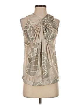 Robert Rodriguez Sleeveless Silk Top