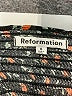 Reformation Black 3/4 Sleeve Top Size 6 - photo 4