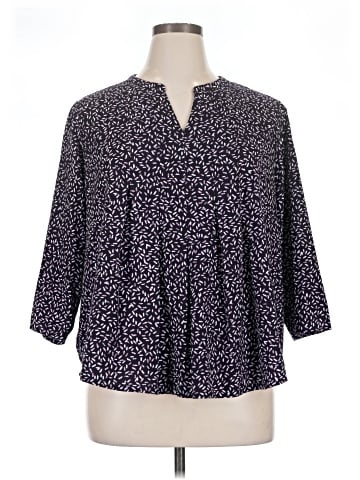 Croft & Barrow 3/4 Sleeve Blouse (view 1)