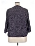 Croft & Barrow 100% Polyester Blue 3/4 Sleeve Blouse Size 1X - photo 2