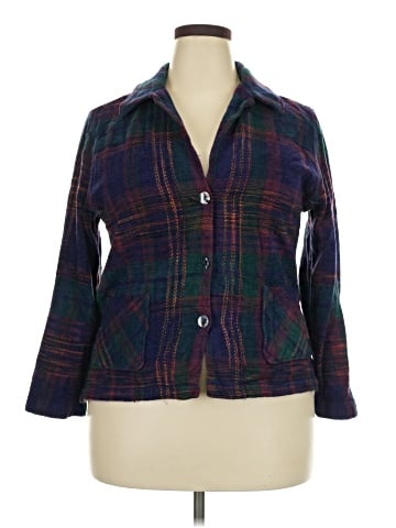 Koret 3/4 Sleeve Button-Down Shirt (view 1)