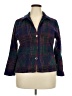 Koret Plaid Purple 3/4 Sleeve Button-Down Shirt Size XXL (estimated) - photo 1