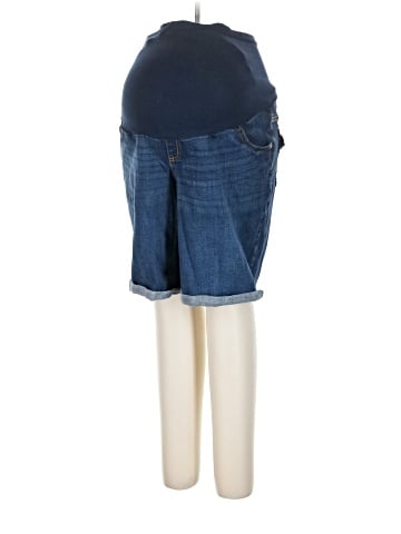 Indigo Blue Denim Shorts (view 1)