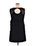 Elle 100% Polyester Solid Black Cocktail Dress Size 16 - photo 2