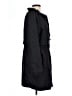 Ann Taylor LOFT 100% Polyester Black Trenchcoat Size L - photo 4