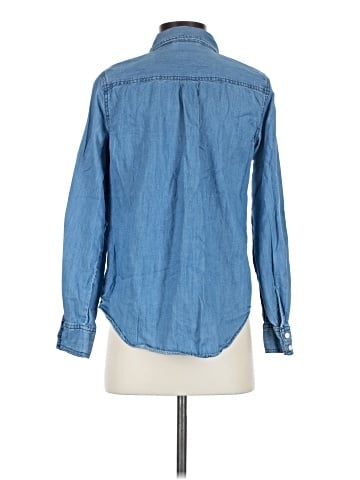 St. John's Bay Long Sleeve Button-Down Shirt (view 2)