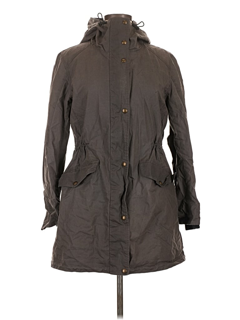 Pre-owned Belstaff Raincoat In Gray