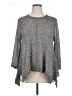 Habitat Gray 3/4 Sleeve Blouse Size XL - photo 1